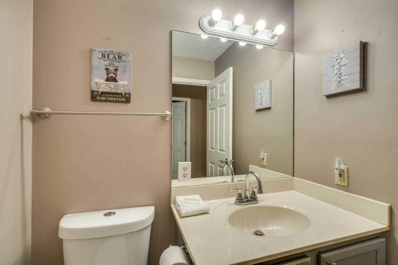 Gatlinburg Vacation Rental Balcony With Hot Tub! Exterior foto