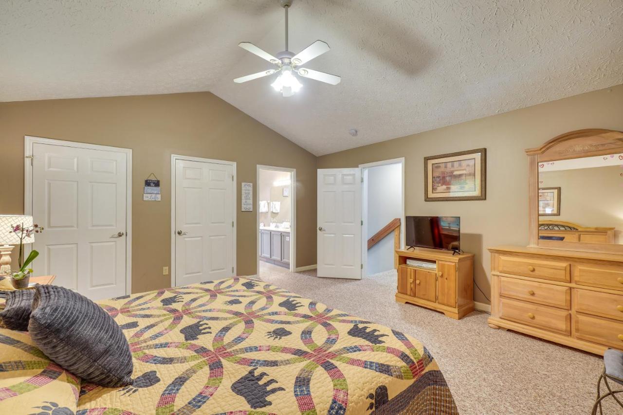Gatlinburg Vacation Rental Balcony With Hot Tub! Exterior foto