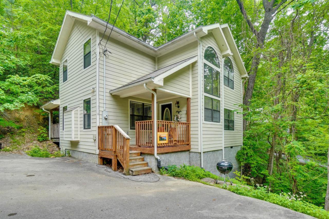 Gatlinburg Vacation Rental Balcony With Hot Tub! Exterior foto