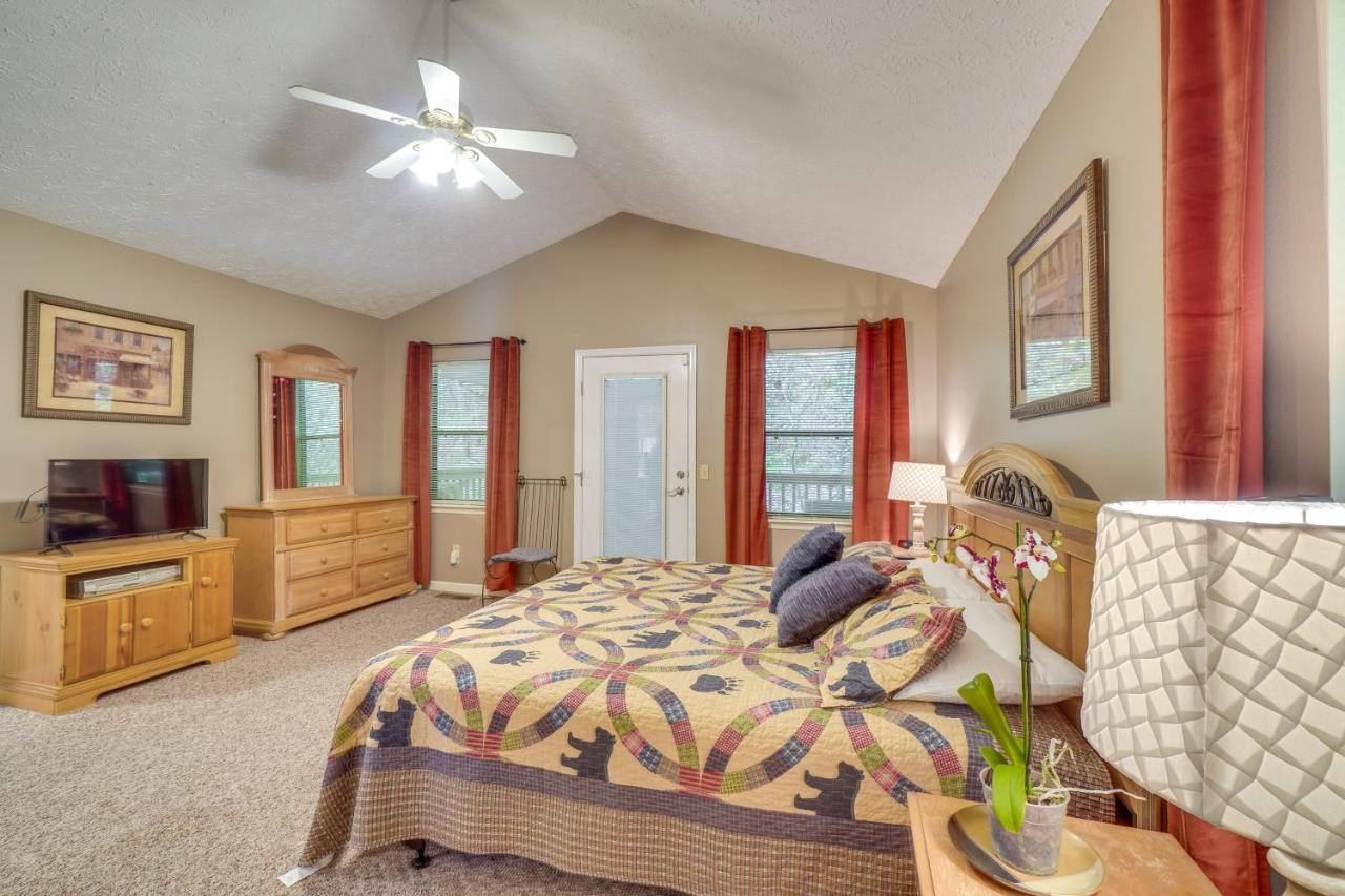 Gatlinburg Vacation Rental Balcony With Hot Tub! Exterior foto